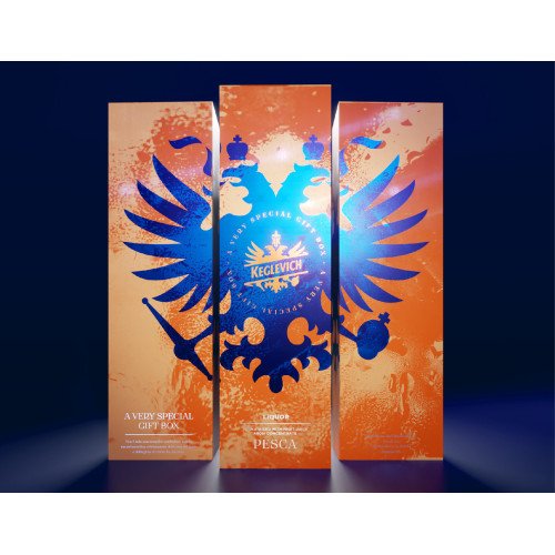 VODKA KEGLEVICH PESCA DI STOCK