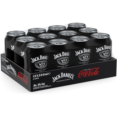 COCA COLA & JACK 33CL