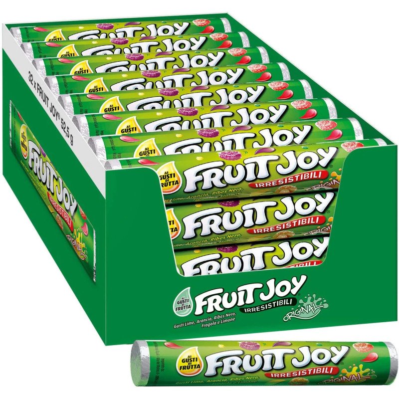 FRUIT JOY FRUIT PASTILLES Tube 32x48g