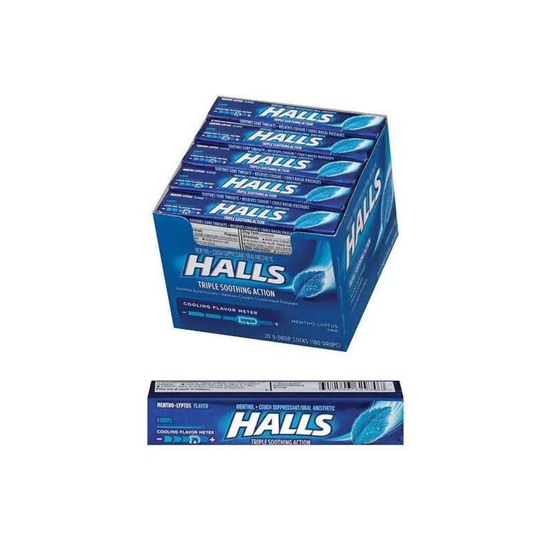 HALLS MENTHO LYPTUS ORIGINALE