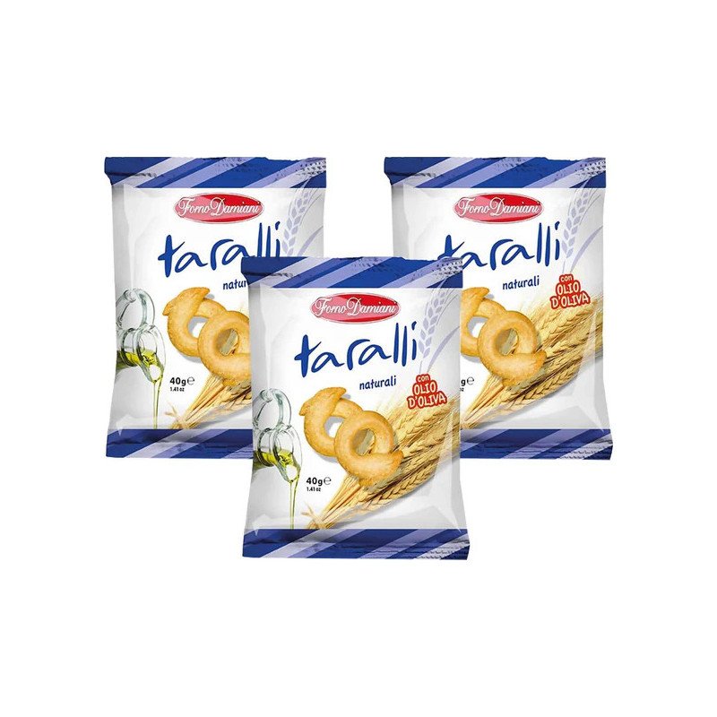 TARALLI 40GR 50PZ NATURALI