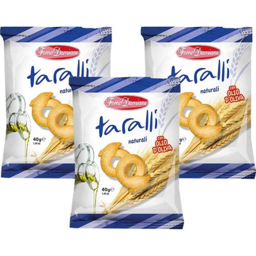 TARALLI 40GR 50PZ NATURALI