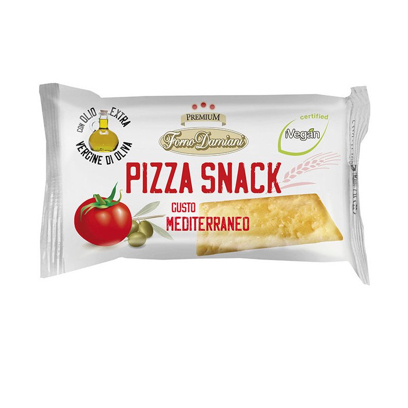 PIZZA SNACK MEDITERRANEO 40G 50PZ