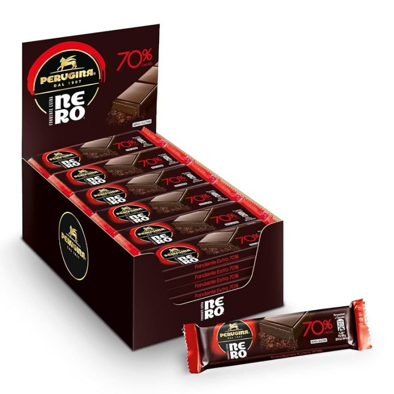 PERUGINA NERO BARRETTA FONDENTE 70%