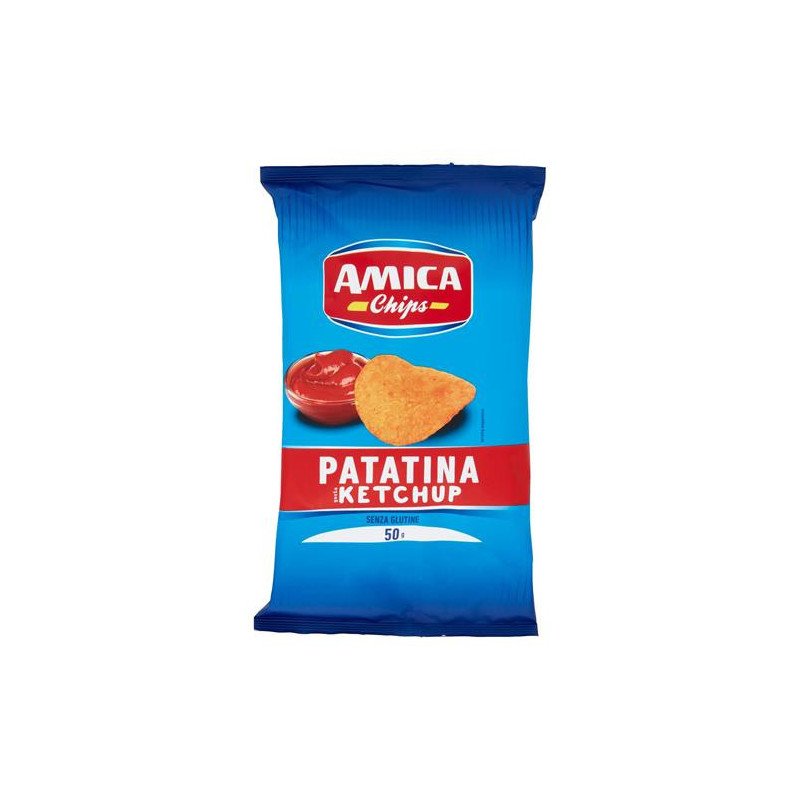 AMICA CHIPS KETCHUP 50GR