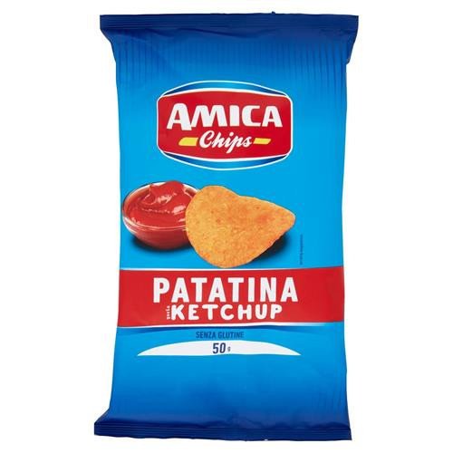 AMICA CHIPS KETCHUP 50GR